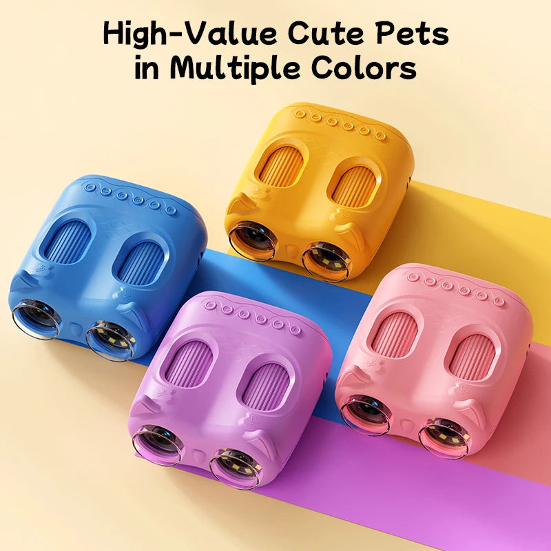 2-in-1 Kids Microscope Telescope 2.0" 1000X HD Portable Education Telescope for Kids Birthday Festival Gift Science Fun Toys