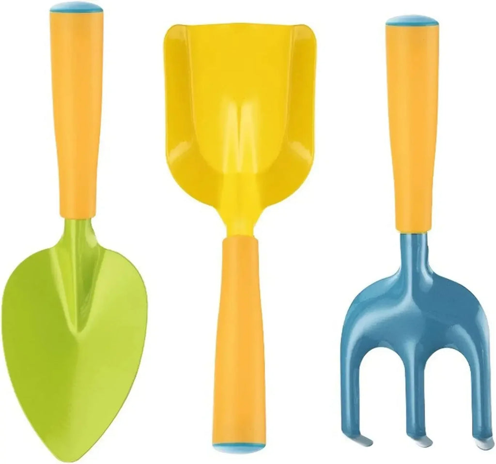 Kids Candy Color Garden Tools ,Children Gardening Trowel Shovel Rake Yard Watering Pot Digging Beach Safe Toys,Gift of spring