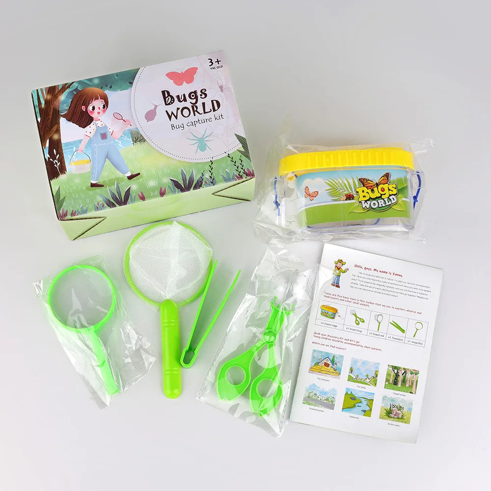 Kit Captura de Insetos — 5 Peças