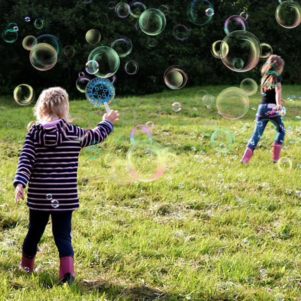 15PCS Big Wand Kit for Kids Bubble Making Toy Colorful Bubble for Outdoor Activity &