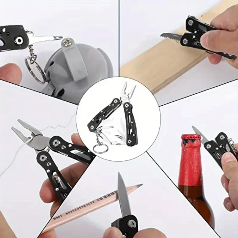 Multi-tool Pocket Knife Pliers Folding Portable Fold Outdoor Tactical Hunting Survival Rescue Multipurpose Repair Tools Mini