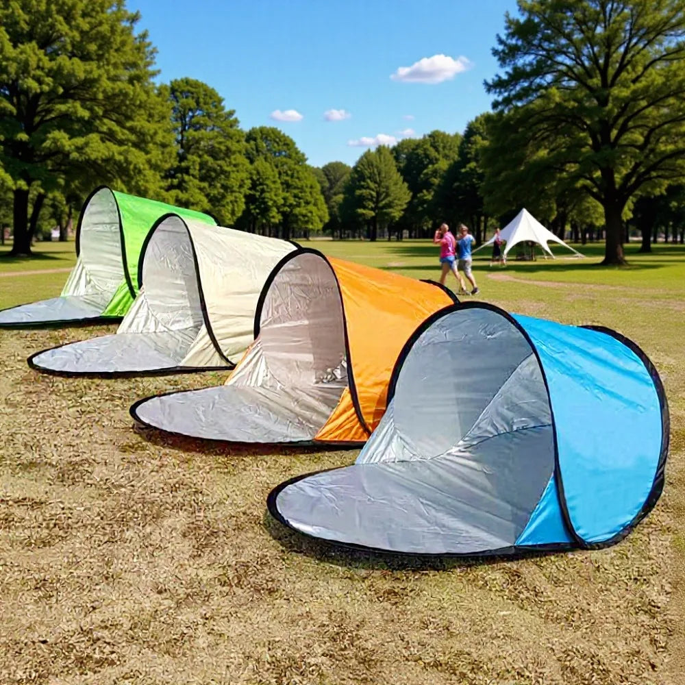 Pop Up Beach Tent, Single Person UPF50+ UV Protection Sun Shade Tent, Automatic No Setup for Outdoor Camping Beach Trip