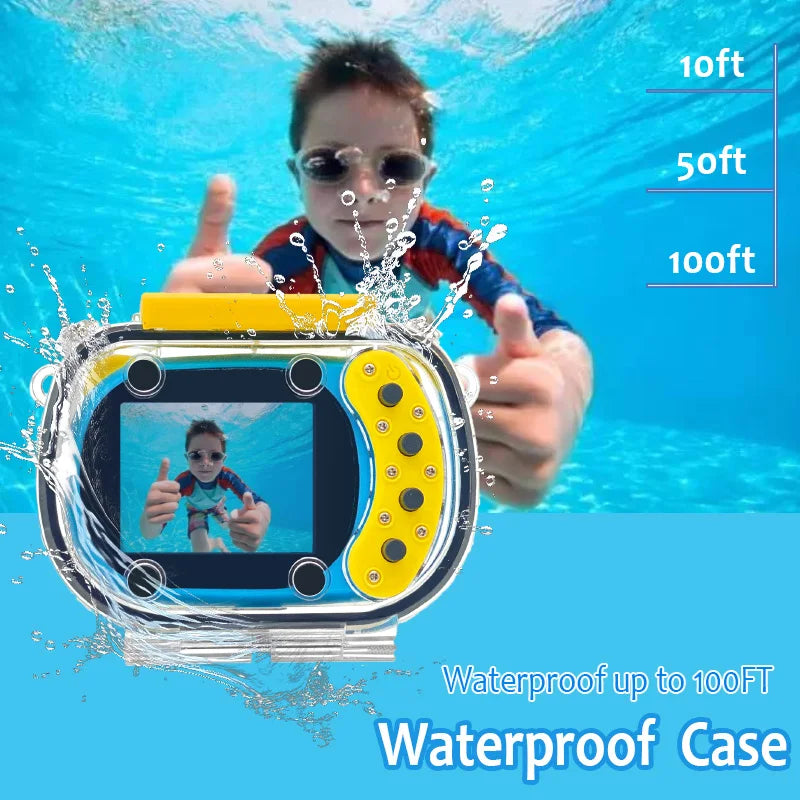 kids waterproof camera, action camera,USB charging,for outdoor sports,skiing,rock climbing, cycling, swimming,sports accessories
