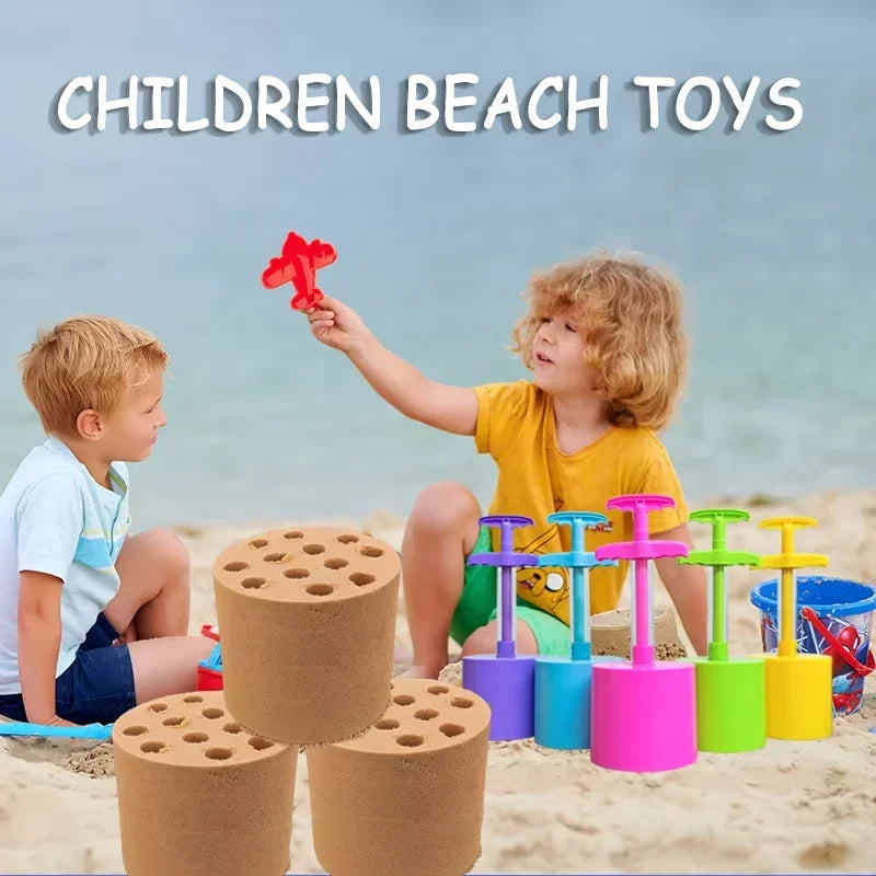 Kids Sandbox Molds Beach Toys Shovel Castle Building Sand Brick Walls Mold Summer Fun Outdoor Seaside Play Water Sand Snow Toys