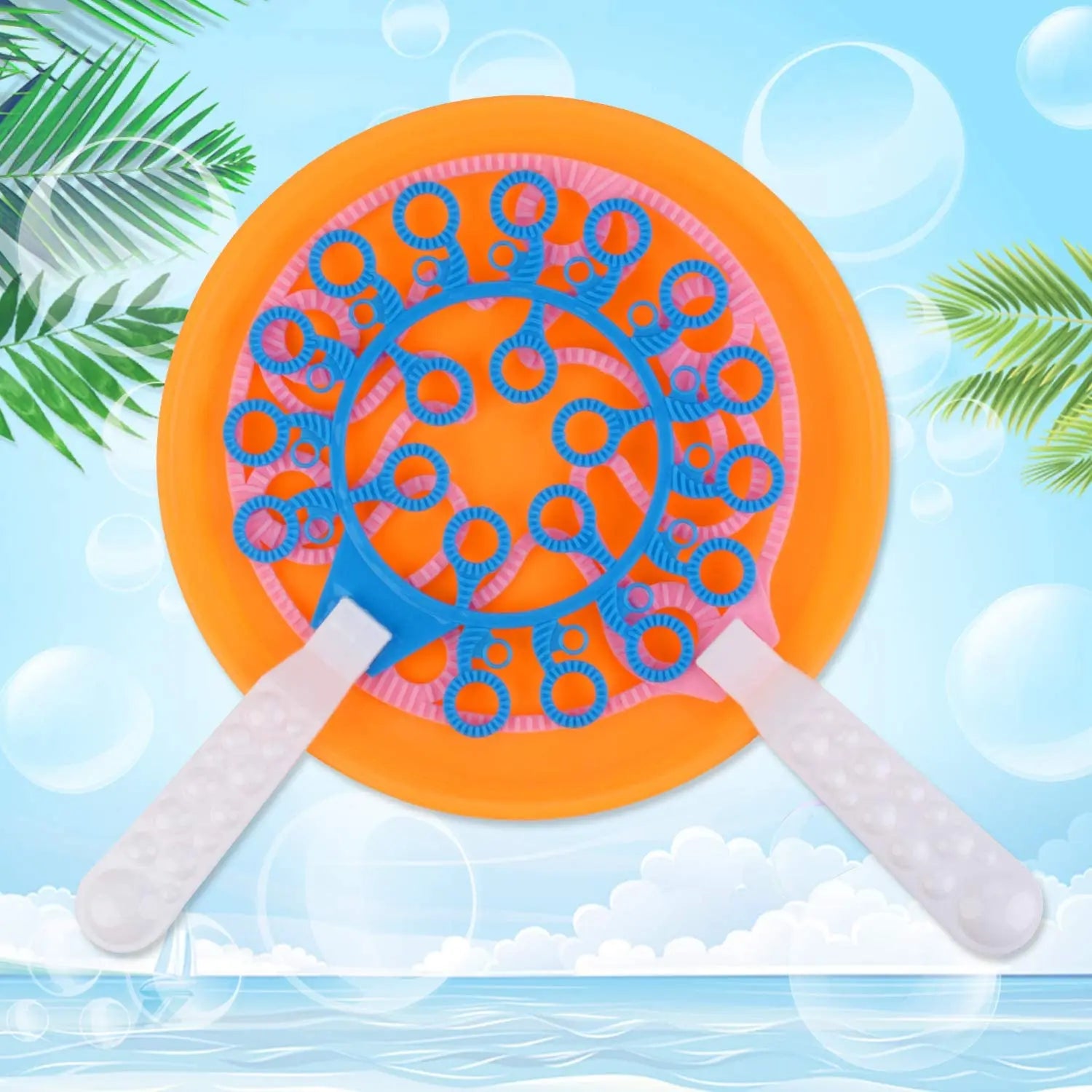 15PCS Big Wand Kit for Kids Bubble Making Toy Colorful Bubble for Outdoor Activity &