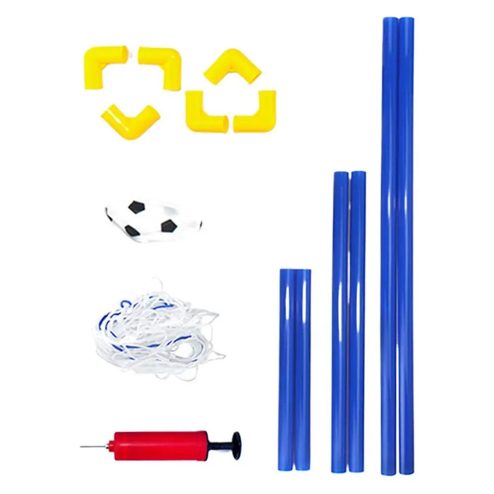 Portable Soccer Goal Kids Football Net Indoor Outdoor Training Equipment Target Backyard Game Set For Beginners Sports Toys