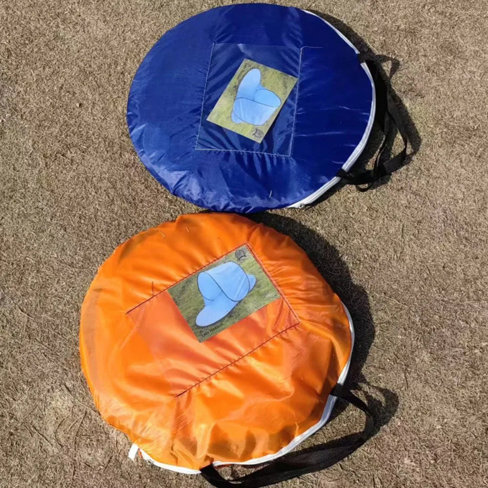 Pop Up Beach Tent, Single Person UPF50+ UV Protection Sun Shade Tent, Automatic No Setup for Outdoor Camping Beach Trip