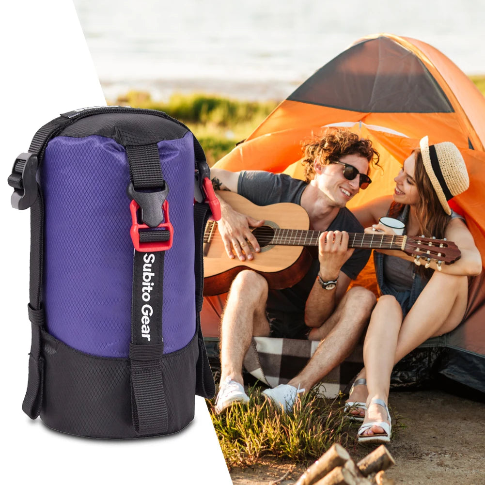 1-25L Camping Sleeping Bag Compression Pack Storage Bag Portable Ultra-light Storage Bag Outdoor Camping Waterproof Storage Bag