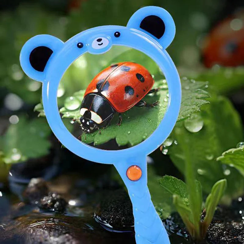Magnifying Glasses for Kids Handheld Magnifying Lenses for Reading Outdoor Observation Educational Toys Classroom Supplies
