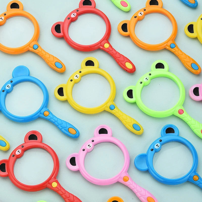 Magnifying Glasses for Kids Handheld Magnifying Lenses for Reading Outdoor Observation Educational Toys Classroom Supplies