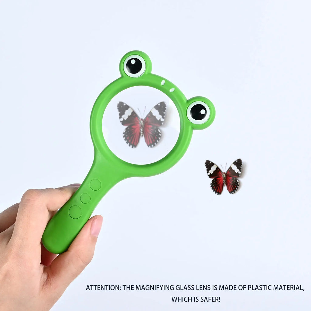 Kit de Exploração da Natureza — Lupa, Rede e Telescópio
