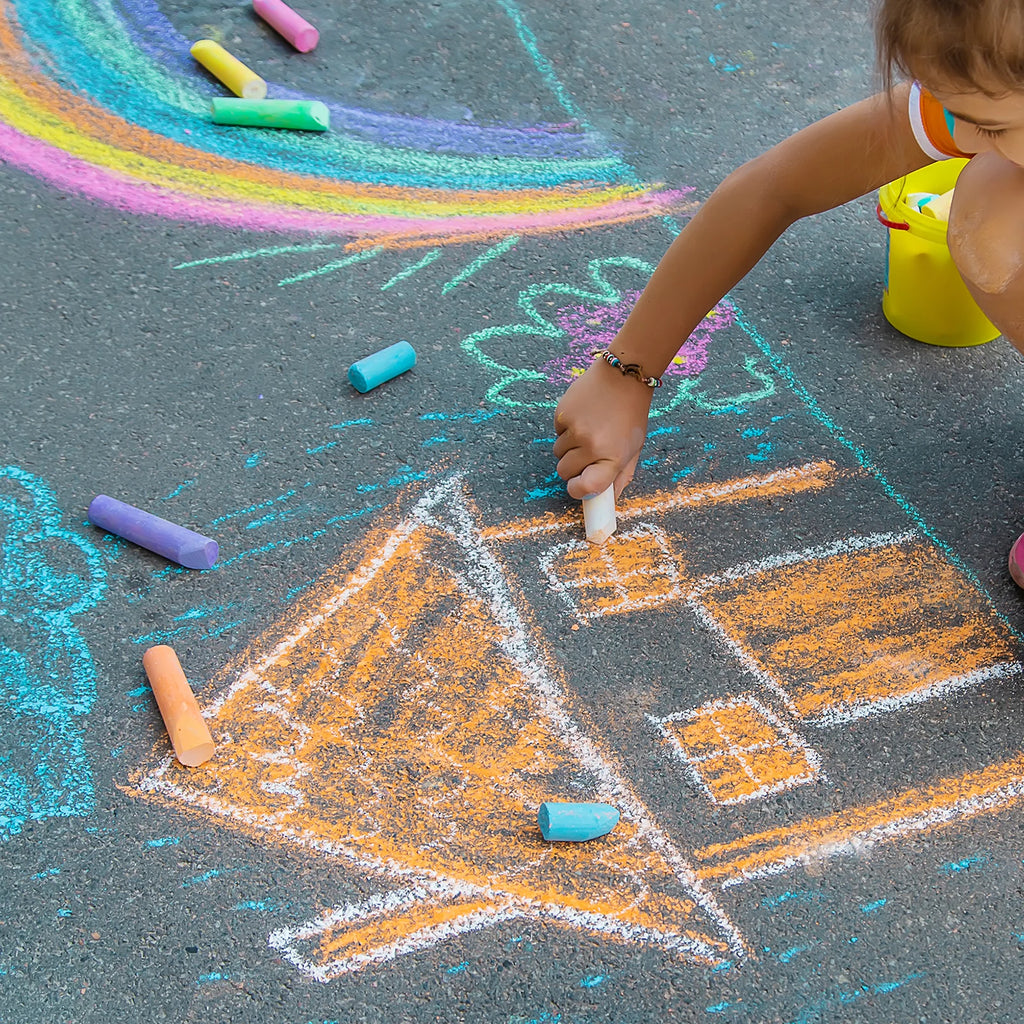 5/10Pcs Dustless Chalk Sidewalk Chalk Large Solid Huge Washable Street Chalk for Outdoor Adults Painting Graffiti Art