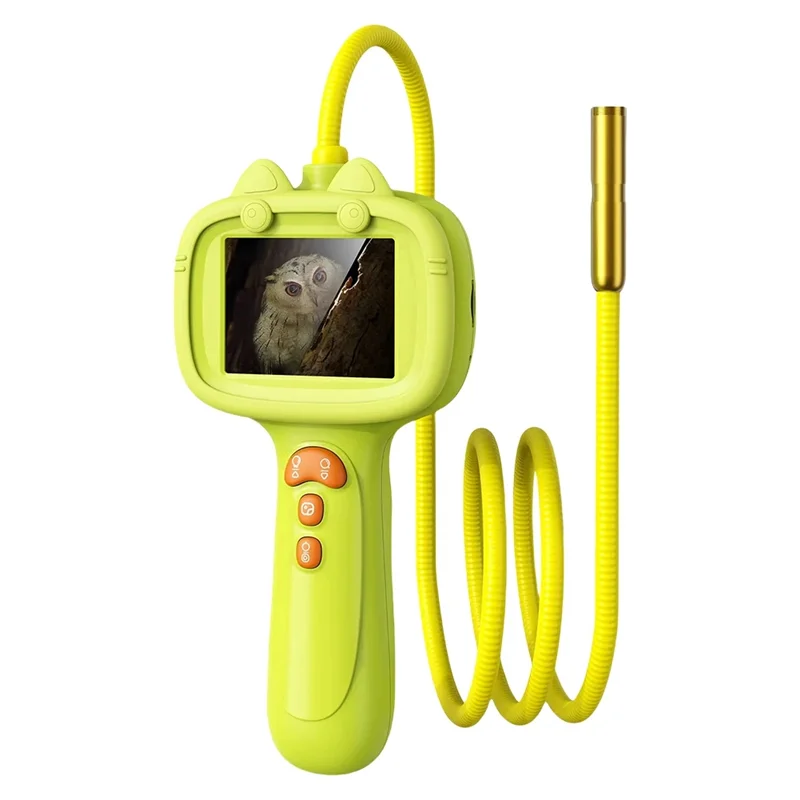 ELECT-Kids Endoscope Kids Borescope 2.4 Inch 2MP Science For Camping Nature Exploration
