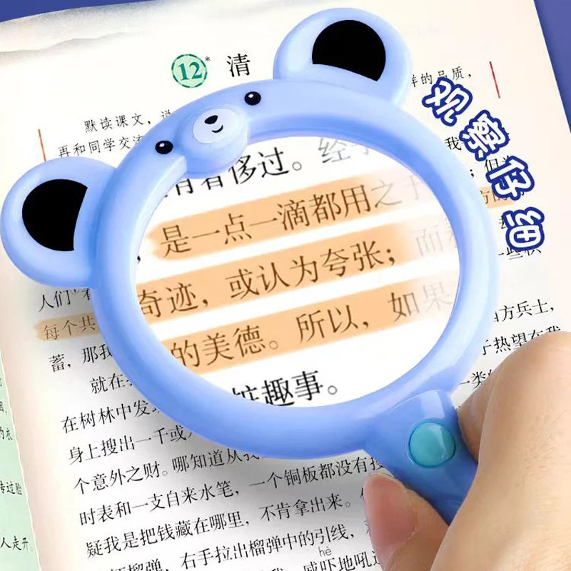 Magnifying Glasses for Kids Handheld Magnifying Lenses for Reading Outdoor Observation Educational Toys Classroom Supplies