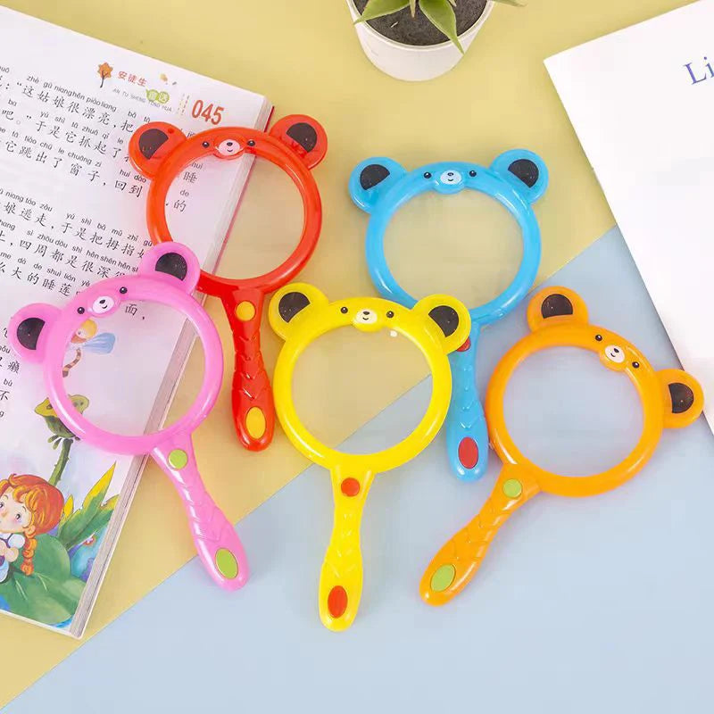 Magnifying Glasses for Kids Handheld Magnifying Lenses for Reading Outdoor Observation Educational Toys Classroom Supplies