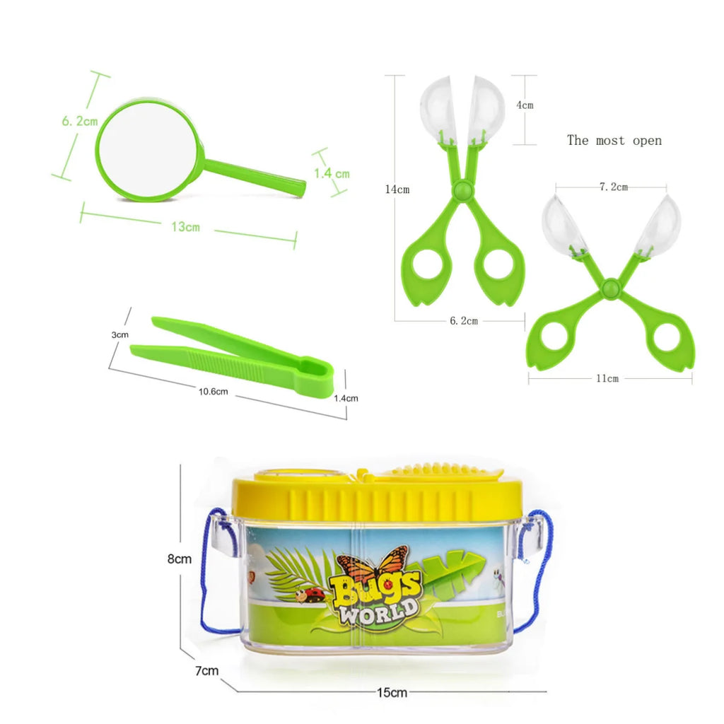 Kit Captura de Insetos — 5 Peças