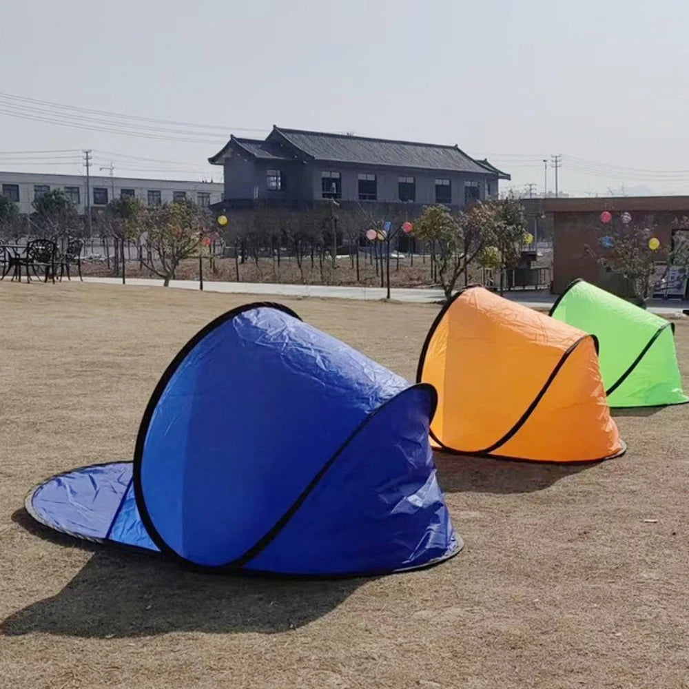 Pop Up Beach Tent, Single Person UPF50+ UV Protection Sun Shade Tent, Automatic No Setup for Outdoor Camping Beach Trip