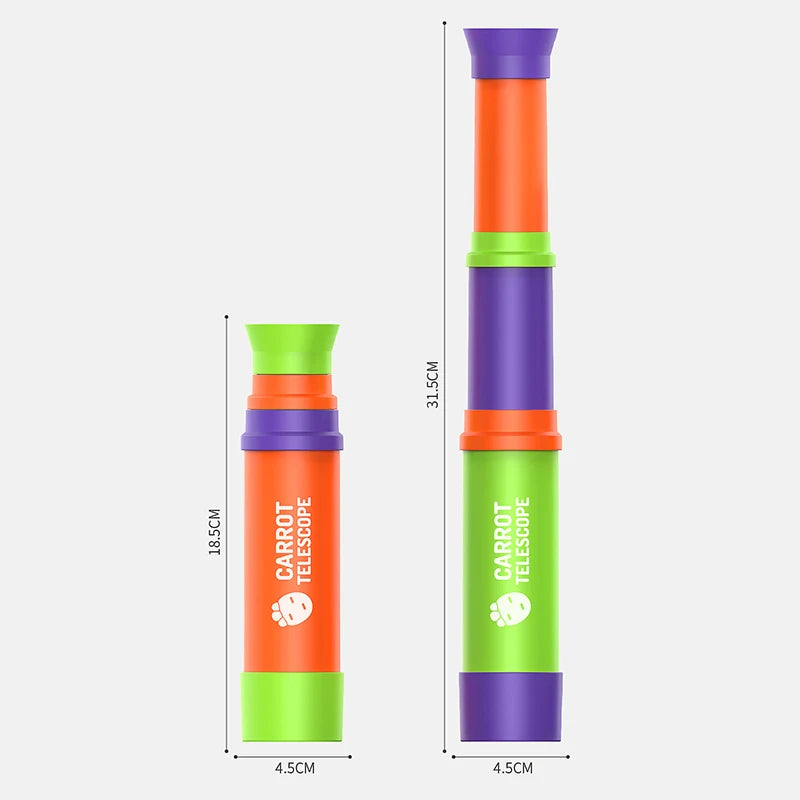 Lightweight Retractable Handheld Monocular Telescope for Kids - Ideal for Outdoor Hiking Camping Children's Telescope Fun Gifts