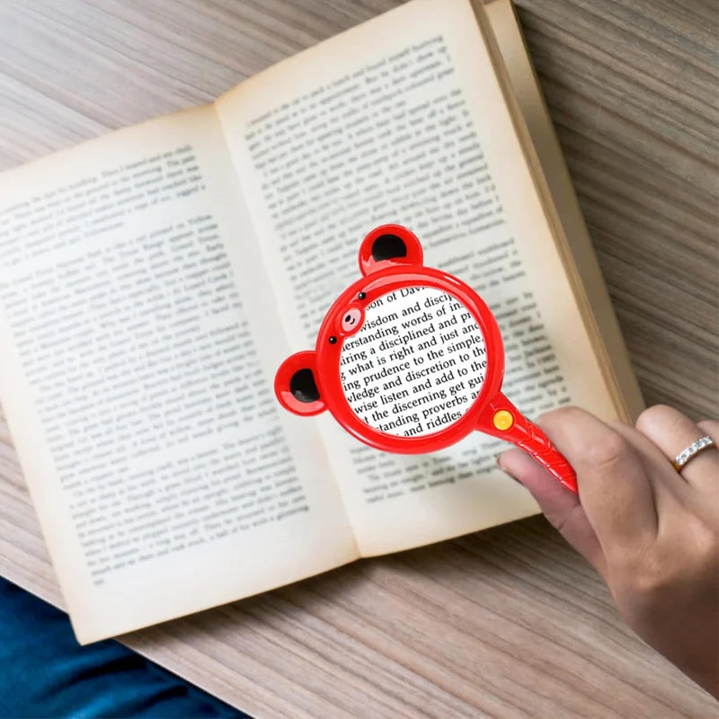 Magnifying Glasses for Kids Handheld Magnifying Lenses for Reading Outdoor Observation Educational Toys Classroom Supplies