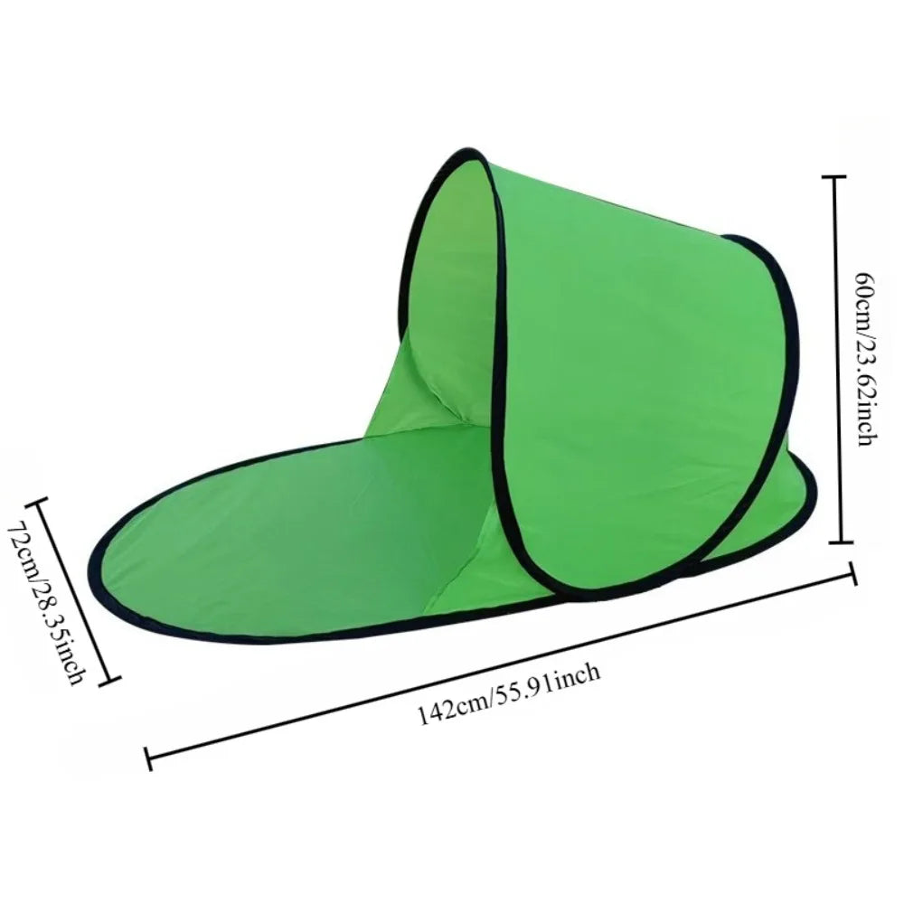Pop Up Beach Tent, Single Person UPF50+ UV Protection Sun Shade Tent, Automatic No Setup for Outdoor Camping Beach Trip