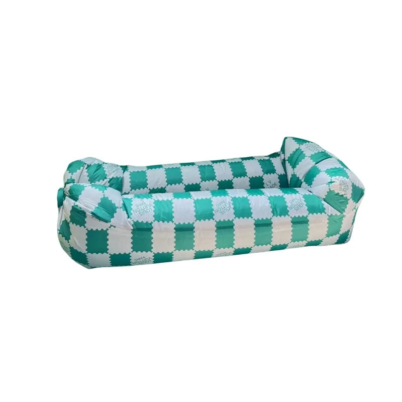 Sleeping Bag Internet Celebrity Inflatable Sofa Mattress Single Recliner Lazy Portable Lunch Break Music Festival Picnic Camping