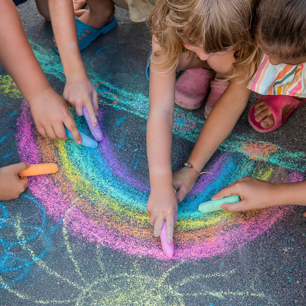 5/10Pcs Dustless Chalk Sidewalk Chalk Large Solid Huge Washable Street Chalk for Outdoor Adults Painting Graffiti Art